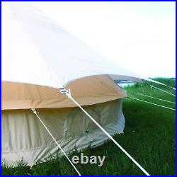Tent Bell Protector for 3M 4M 5M 6M Rain Fly Waterproof Canvas Glamping Camping
