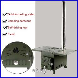 Tent Camping Stove, Outdoor Portable Storage Wood Stove, Heating Burner Stove US