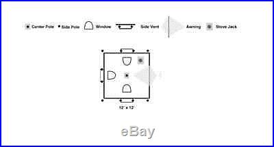 Tent Hunting Outfitters Outfitting Extreme All Weather Ultimate Alaknak 12x12