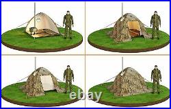 Tent with Stove Jack Hot Tent in Cold Weather Outfitter Tent with Hole Pipe Vent