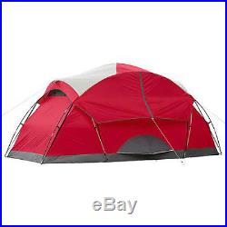 Tents 8 Person Camping Tent Family Outdoor Hiking Shelter Dome Cabin NEW