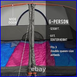 Tents for Camping 3/4/5/6 Person Tent Waterproof Easy Setup Backpacking Tents wi