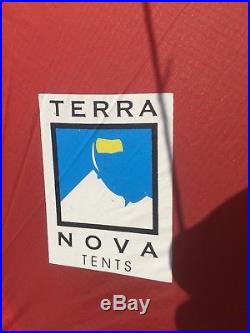 Terra Nova Laser Competition Ultra Lightweight Tent 1 person Back Packing Tent