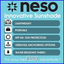 The Neso Grande Stakeless 2 Pole Sunshade Lightweight Beach Periwinkle Blue 9x9 The Neso Grande Stakeless 2 Pole Sunshade Lightweight Beach Periwinkle Blue 9x9