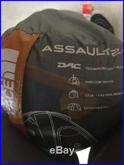 The North Face Assault 2 Tent, Backpacking, Camping, Hiking, Survival, New