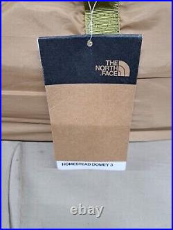 The North Face Homestead Domey 3 Three-Person Tent TNF BRAND NEW $250 RETAIL