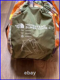 The North Face Homestead Super Dome 4 Tent For 4 Person Retail Price $350