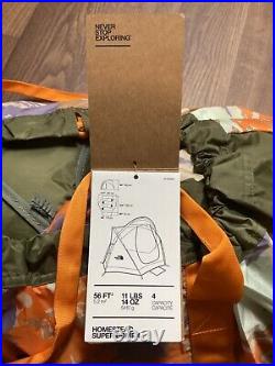 The North Face Homestead Super Dome 4 Tent For 4 Person Retail Price $350