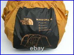 The North Face WAWONA 6 All Season 6 Person Tent (Golden Oak / Saffron Yellow)