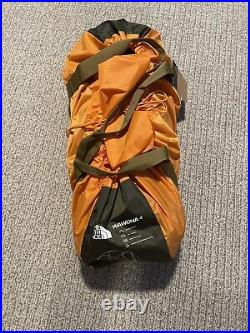 The North Face Wawona 4 Person Tent NEW- Orange/Timber