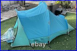 The North Face Westwind Tent Brown Label Era 1-2 Man Blue Yellow Made in USA