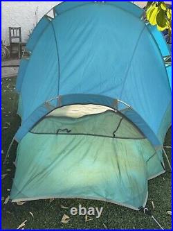 The North Face Westwind Tent Brown Label Era 1-2 Man Blue Yellow Made in USA
