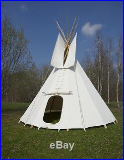 Tipi Indianerzelt Indianertipi Sioux Tipi Zelt Ø 4 m