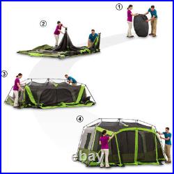 Top Deal Tent cabin for 9 people 2 rooms with projection screen