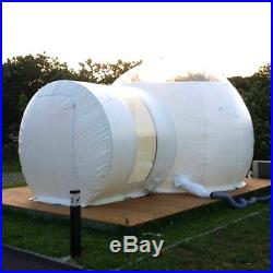 Translucent Inflatable Eco Home Tent House Dome Camping Cabin Lodge Air Bubble