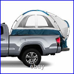 Truck Tent Outdoor Camping Blue/Charcoal Fits Full Size Long Bed Pickup 8'-8.2