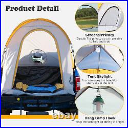 Truck Tent Truck Bed Tent 5.5' 8' Pickup Tent Waterproof Outdoor Camping