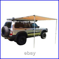 Trustmade 6'6' Car Side Awning Rooftop Pull Out Tent Shelter Black