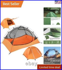 Two-Person Ultralight Backpacking Tent Waterproof for 3-Season Adventures