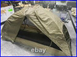 USED TAN Litefighter 1 Military Shelter Tent Camping Hiking Survival