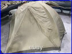 USED TAN Litefighter 1 Military Shelter Tent Camping Hiking Survival