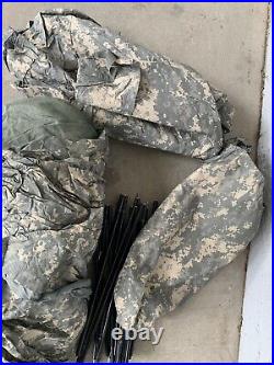 USGI US Army ACU IMPROVED COMBAT SHELTER 1 Man Tent ORC Industries Military