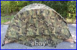 USMC 2 Two Man Combat Tent Diamond Brand Complete Set Clean No Stains or Smell