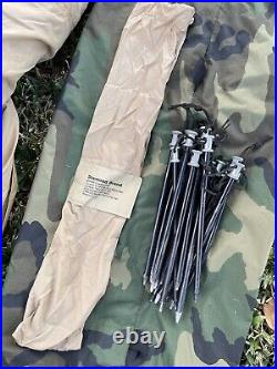 USMC 2 Two Man Combat Tent Eureka/ Diamond Brand complete set rainfly poles