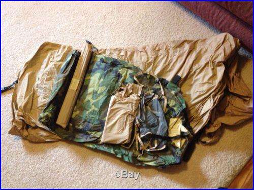 USMC Issued Diamond Brand 2 Man Combat Tent-Camo