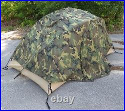 USMC Marine Corps Diamond brand two Man Combat Tent Woodland Camouflage CAMO