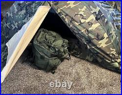USMC TCOP Tent Combat One Person. Woodland / Tan Rainfly NIB Eureka! Brand NOS