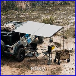 US 6.6x8.2' Car Side Awning Rooftop Tent Sun Shade SUV Camping Travel NOVSIGHT