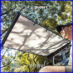 US 6.6x8.2' Car Side Awning Rooftop Tent Sun Shade SUV Camping Travel NOVSIGHT