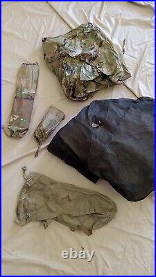 US ARMY OCP Multicam LiteFighter Tent Damaged