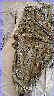 US ARMY OCP Multicam LiteFighter Tent Damaged