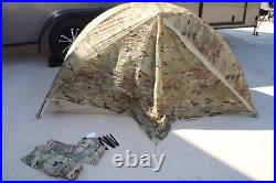 US Army Litefighter Tent Field Multicam Ocp USGI Genuine Preowned