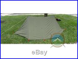 US Army Shelter Halves Complete Two-Man PUP TENT (2) Military Shelter Half