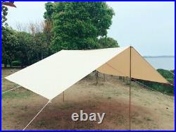 US Shipped Cotton Canvas Sunshade Tent Entrance Rectangle Awning for Bell Tent