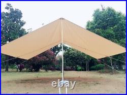 US Shipped Cotton Canvas Sunshade Tent Entrance Rectangle Awning for Bell Tent