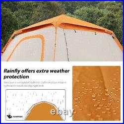 Ubon 6 Person Camping Tent Family Instant Cabin Tent Backpacking Waterproof