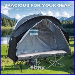 Ultimate Comfort Cot Tent Portable, Easy Setup, and Versatile for Solo Camp Ultimate Comfort Cot Tent Portable, Easy Setup, and Versatile for Solo Camp