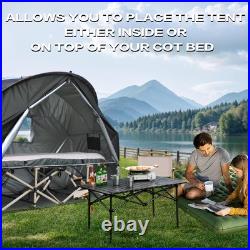 Ultimate Comfort Cot Tent Portable, Easy Setup, and Versatile for Solo Camp Ultimate Comfort Cot Tent Portable, Easy Setup, and Versatile for Solo Camp