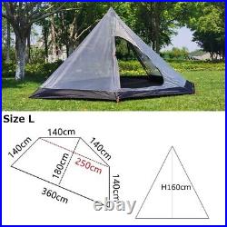 Ultralight Inner Tent Outdoor Summer Mesh Tents Portable Backpacking Hiking New