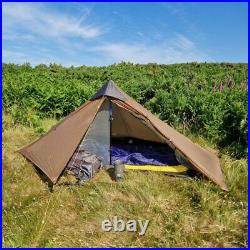 Ultralight Tent Professional Hiking Tent for 1 Person Camping Double Layer NEW