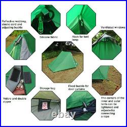 Ultralight Waterproof Durable Tent Hiking Backpacking Tent Outdoor Camping Tent