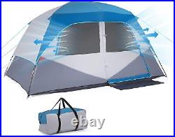 Universal SUV Family Camping Tent Up to 6-Person Sleeping Capacity, Universal