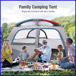 Universal SUV Family Camping Tent Up to 6-Person Sleeping Capacity, Universal
