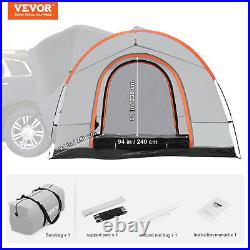 VEVOR 6-8 Person SUV Camping Tent 8'-8' Vehicle SUV Car Tent Shade For Camping