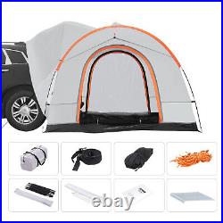 VEVOR 6-8 Person SUV Camping Tent 8'-8' Vehicle SUV Car Tent Shade For Camping