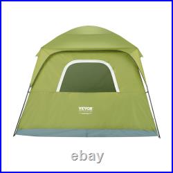 VEVOR Camping Tent Camp Tent for 3 / 4 / 6 Person Waterproof Lightweight Pop Up